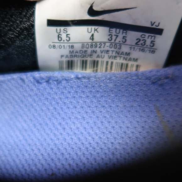 Nike Shoes Womens 6.5 Sneakers Epic React Flyknit Trainer Athletic Running Black - Picture 12 of 12